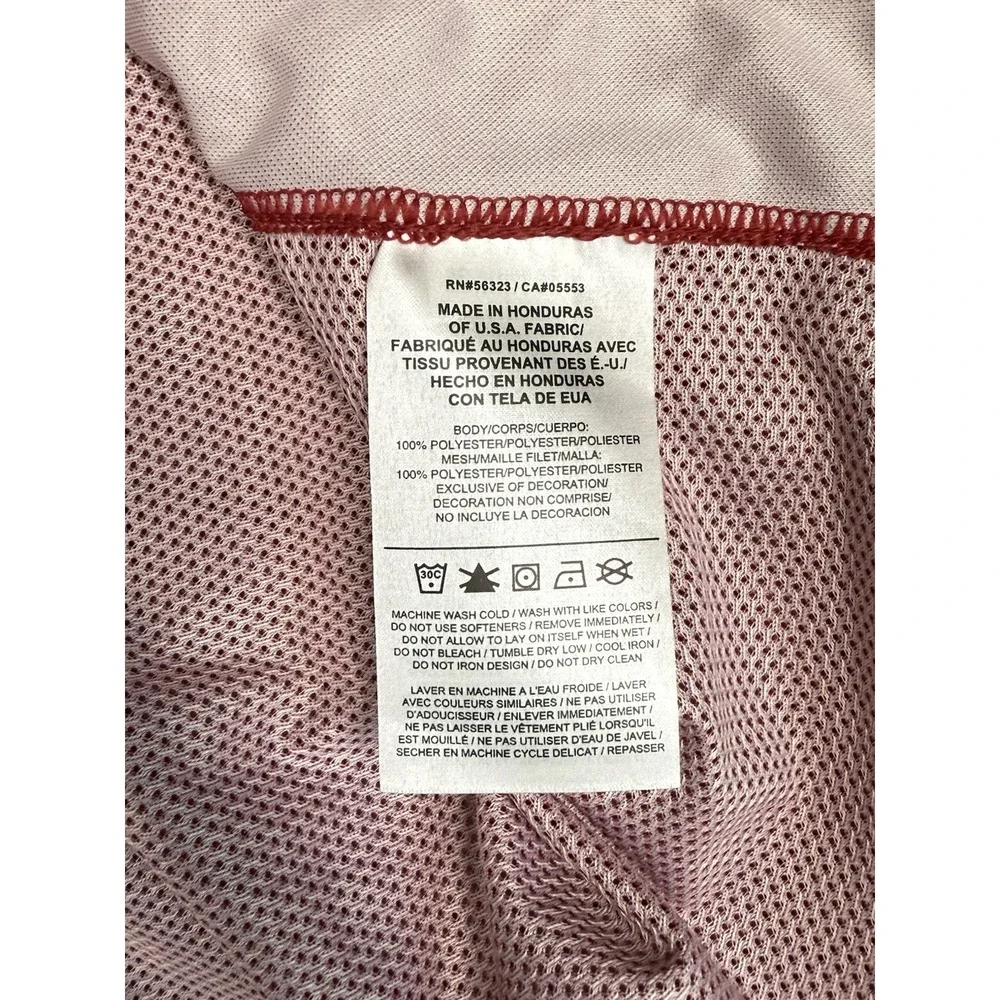 Nike Dry US Short Sleeve Challenger 20 Jersey Men's L Maroon Red Black AC CD6117